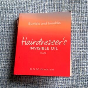 5/$25 - NIB Bumble & Bumble Hairdresser’s Invisible Oil sample